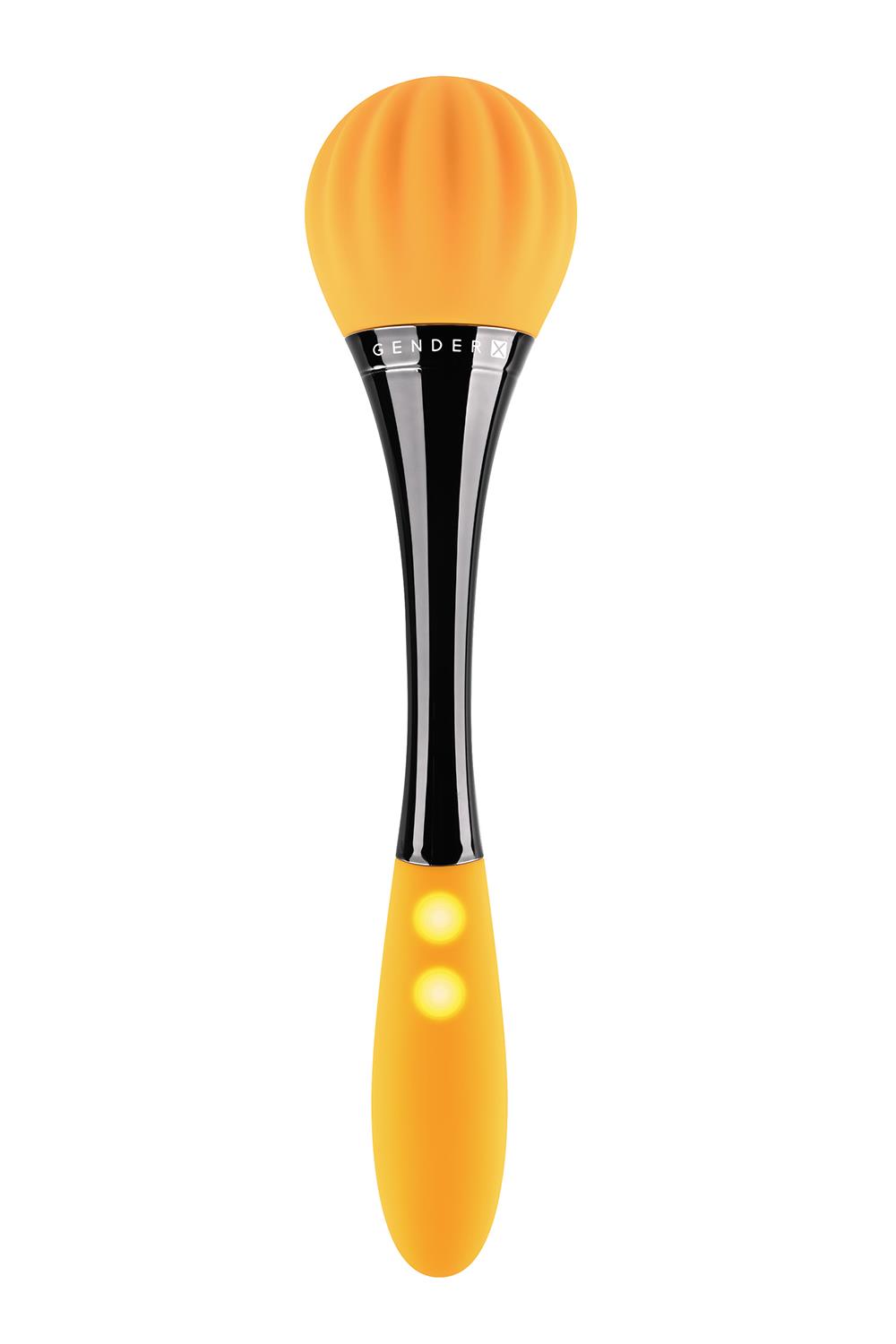 Вибратор Gender X Sunflower, 19,9 см (желтый)
