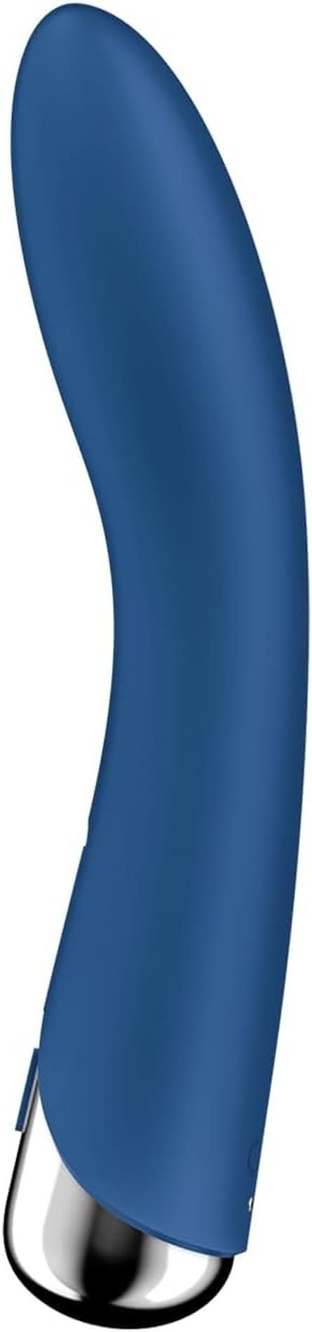 Вібратор Satisfyer Spinning Vibe 1, 17,5 см (синій)
