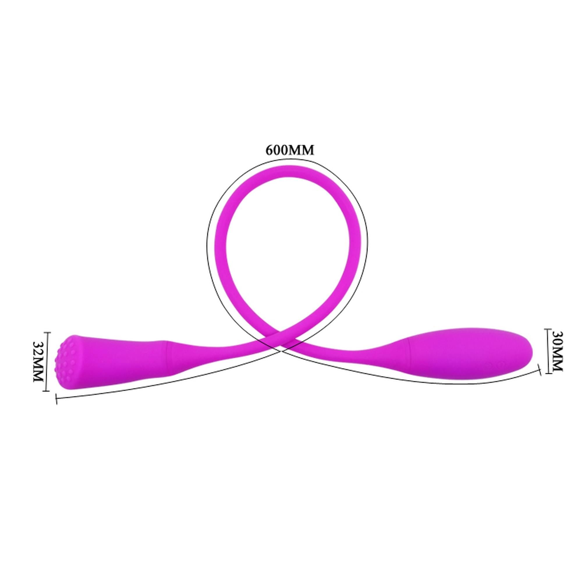 Wibrator Pretty Love Snaky Vibe, 60 cm (różowy)