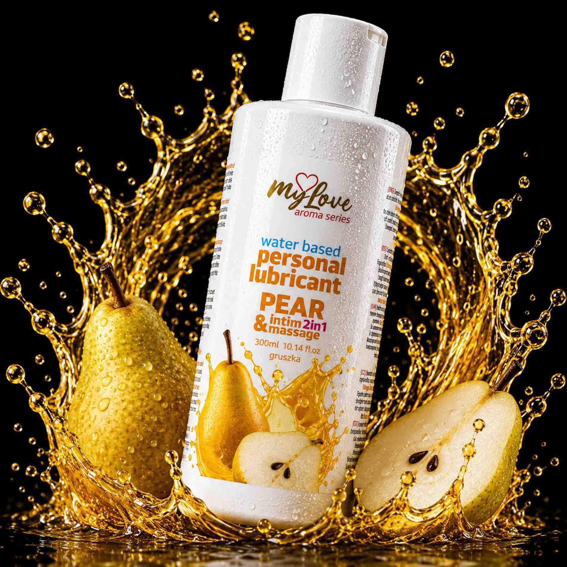 Лубрикант MyLove Aroma Series Intim&Massage 2in1 Pear, 300 мл