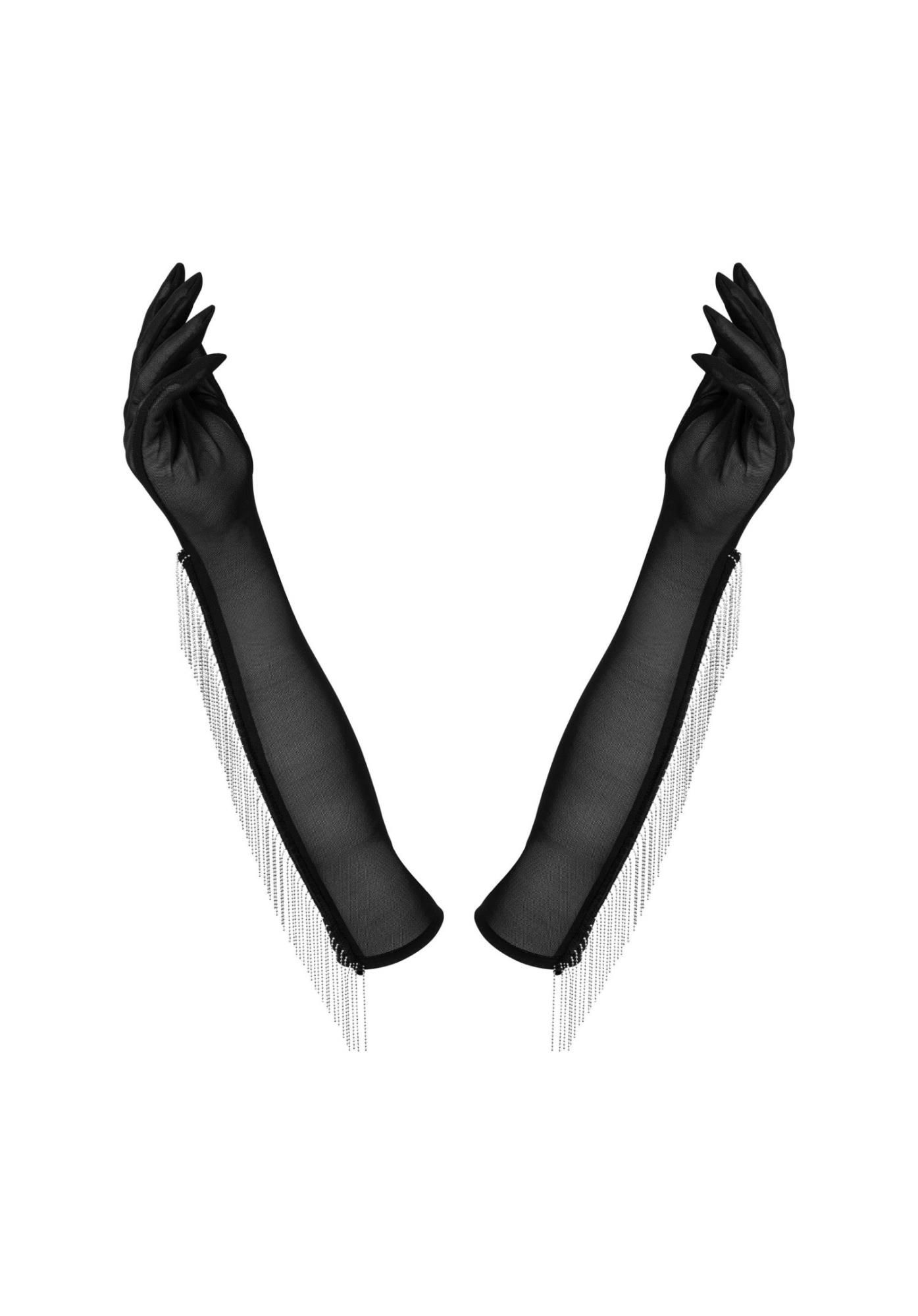 Перчатки Obsessive Milladis, XL/2XL (черный)