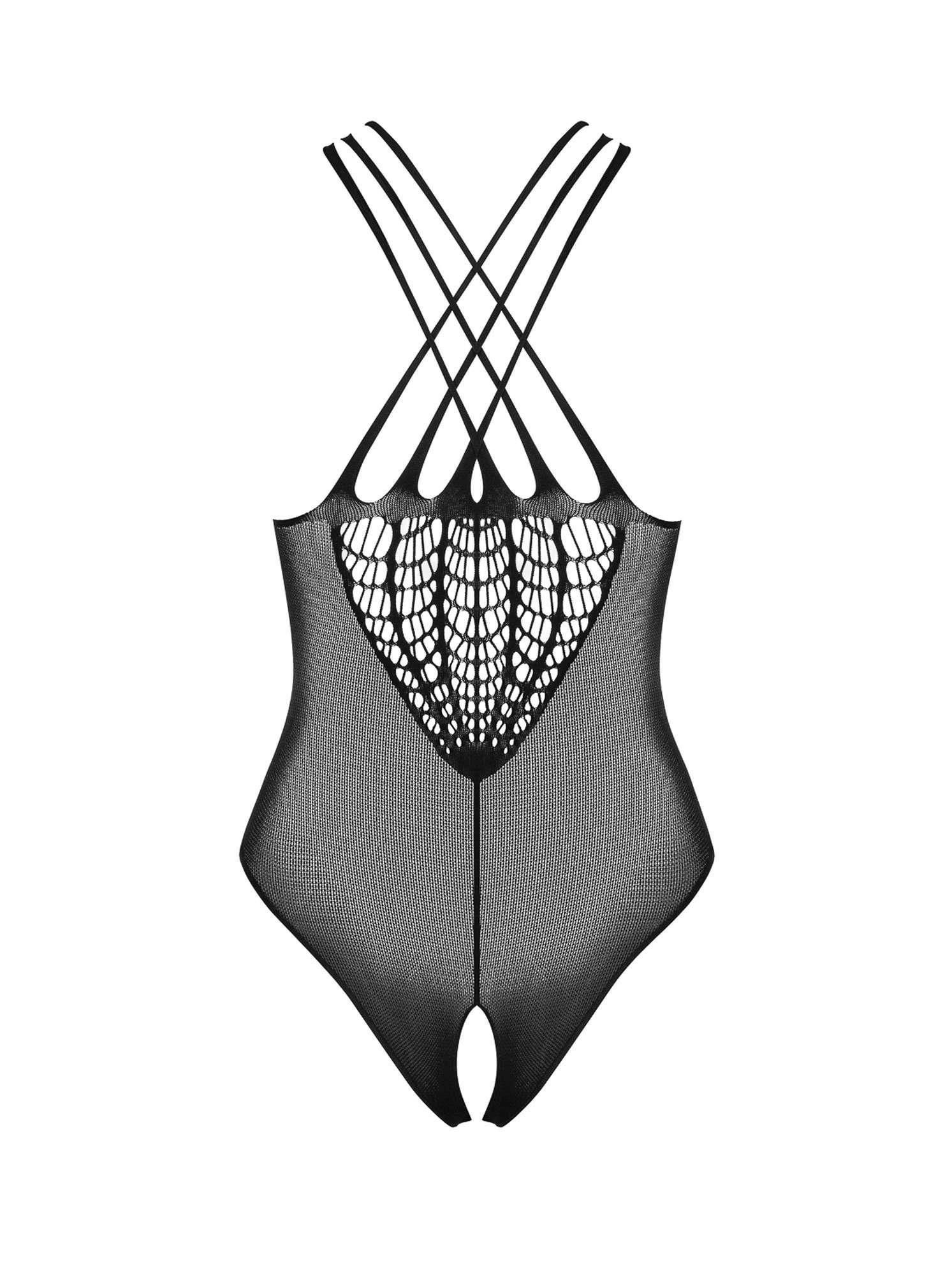 Женское боди Obsessive B118, S/M/L (черный)