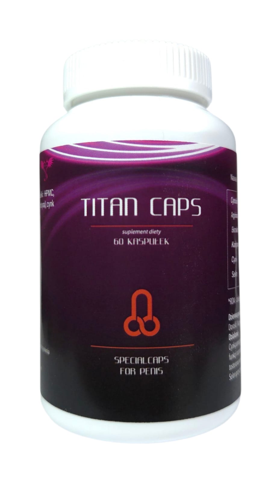 Emily Love Titan Caps - Tabletki dla mężczyzn
