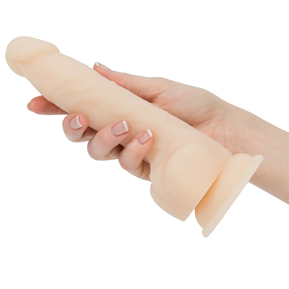 Фаллоимитатор Addiction Naked Dual Density Silicone Dong 8", 20 см (телесный)