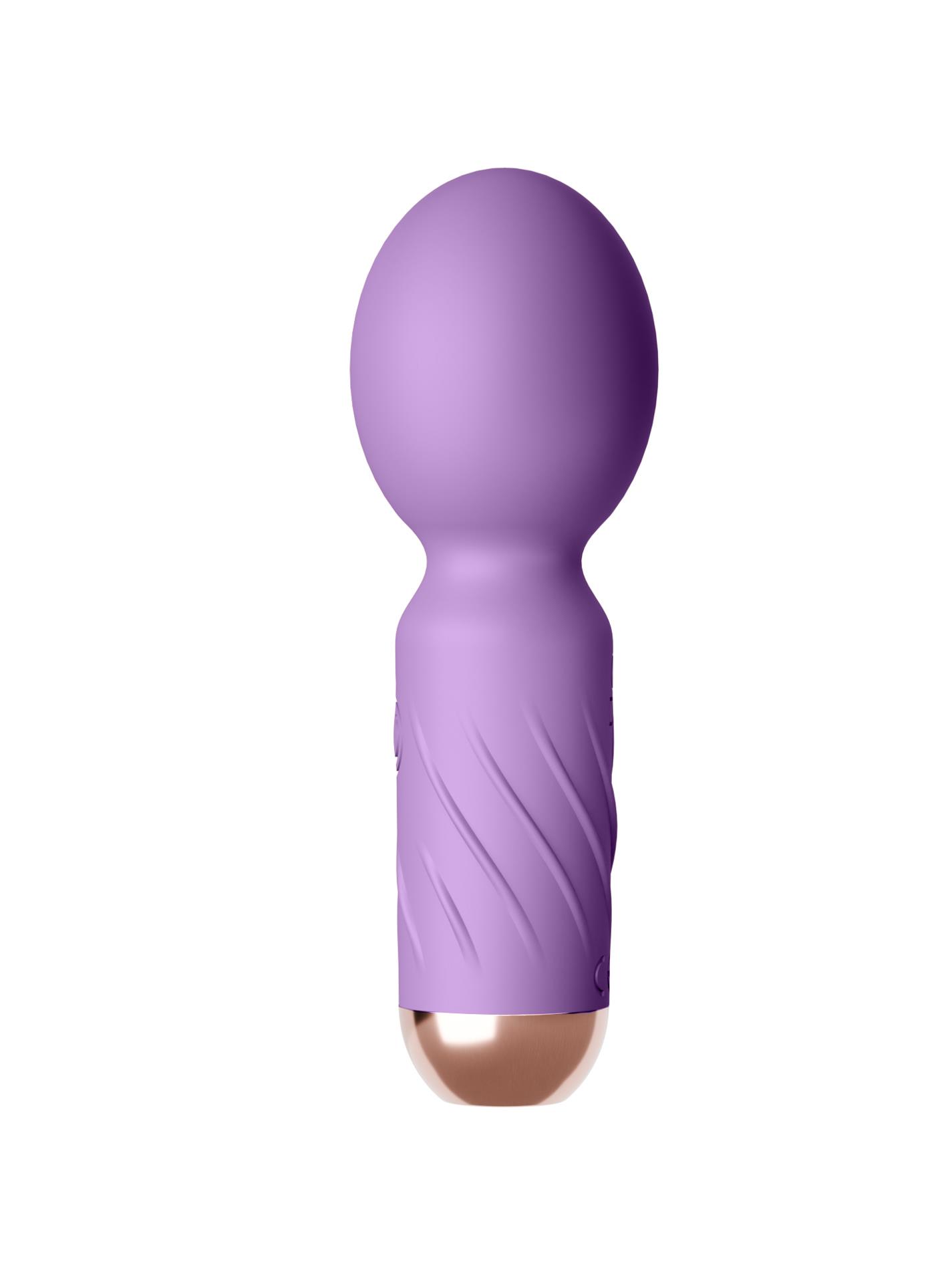 Вибратор B - Series Cute Mini Wand, 10.1 см (фиолетовый)