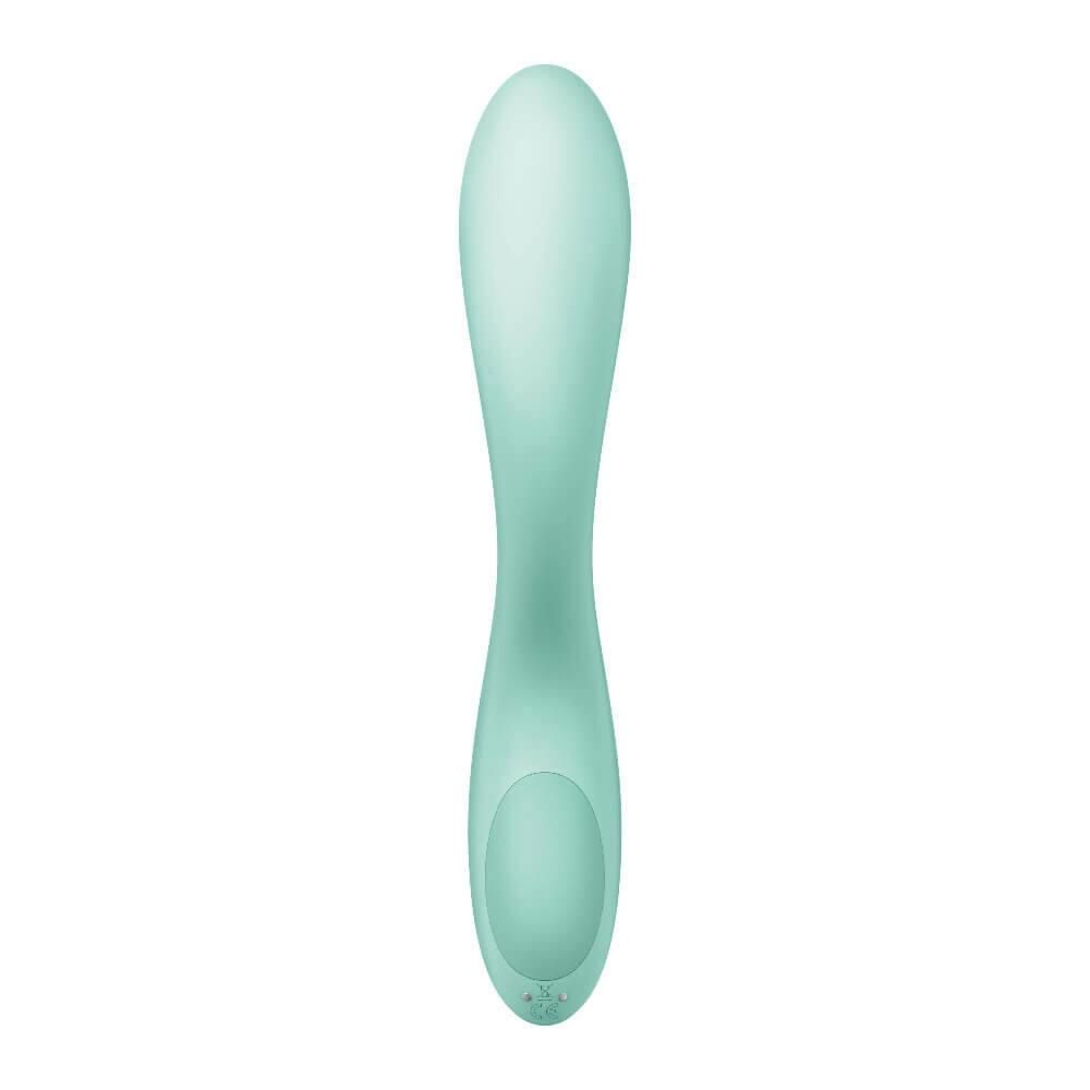 Вибратор для точки G Satisfyer Rrrolling Pleasure, 22 см (мятный)