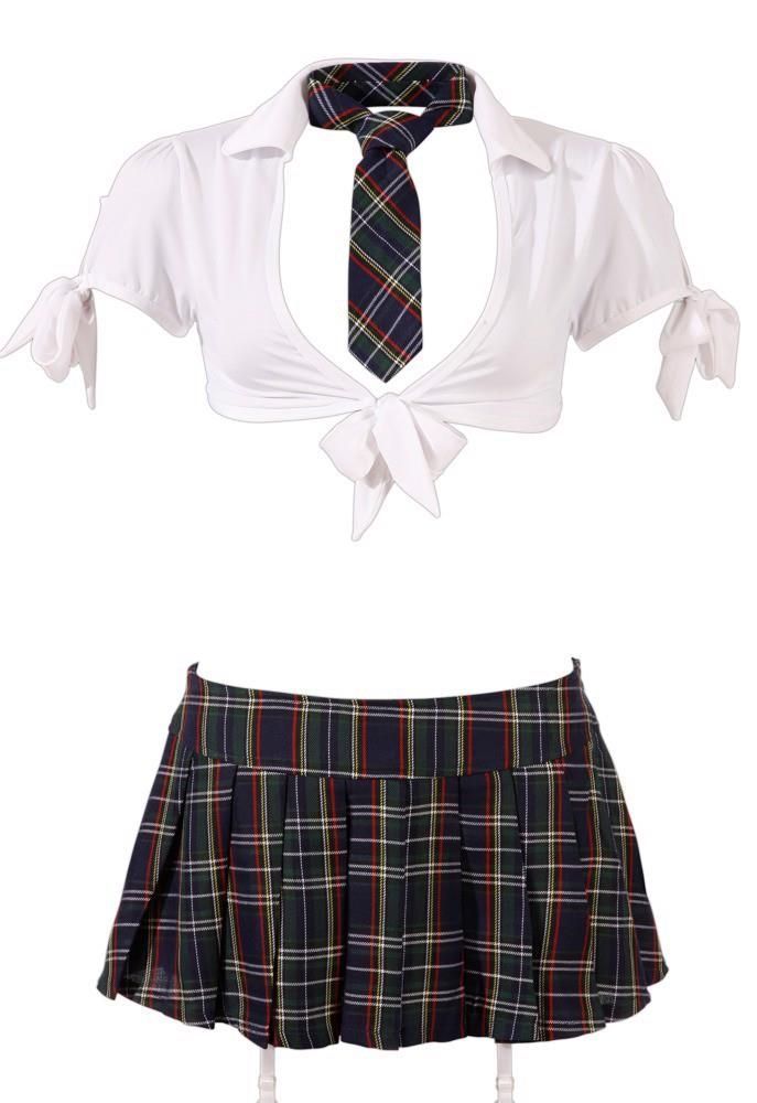 Костюм школьницы Cottelli Collection Costumes, L (синий)