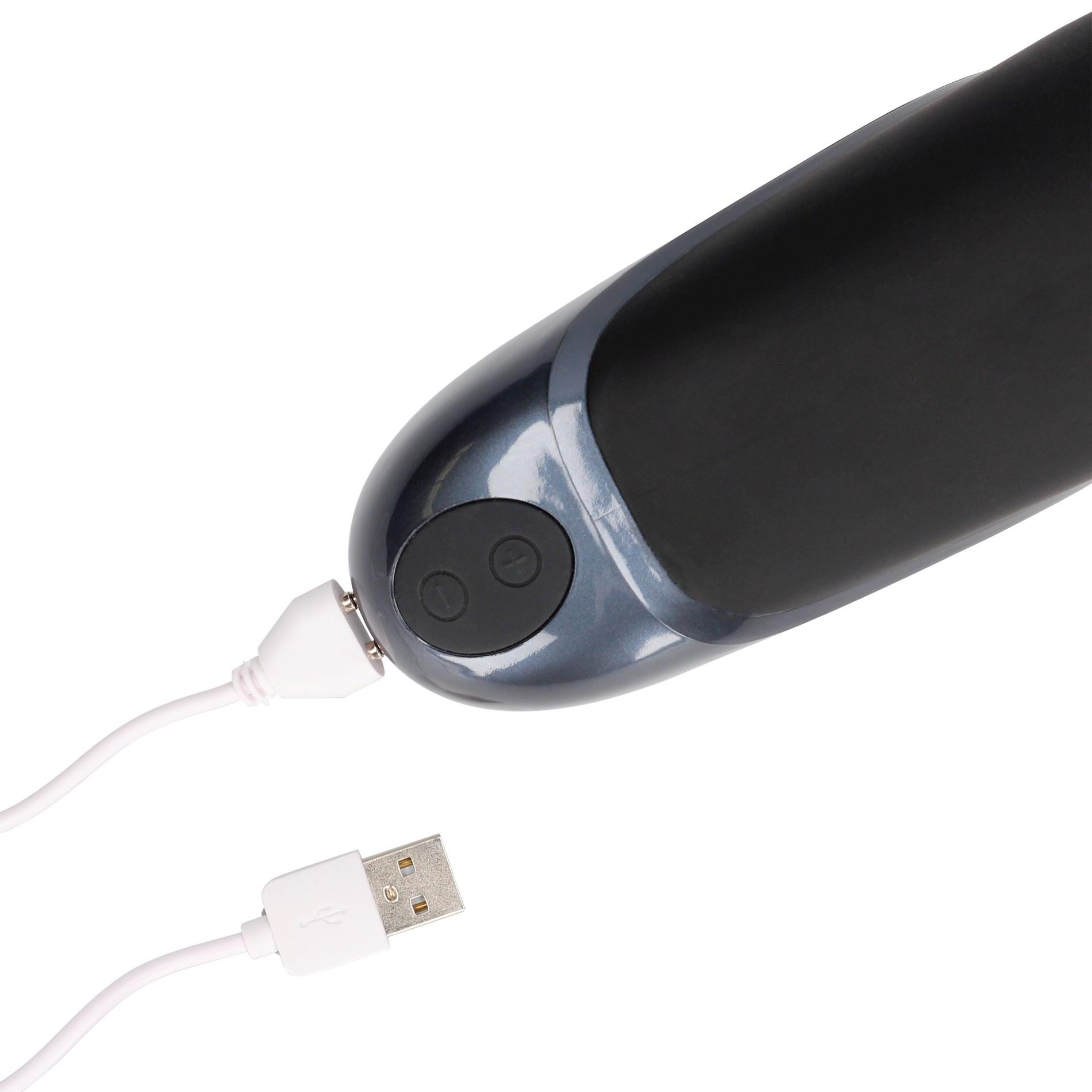 Мастурбатор Loveline Vibrating Masturbator Sleeve (черный)