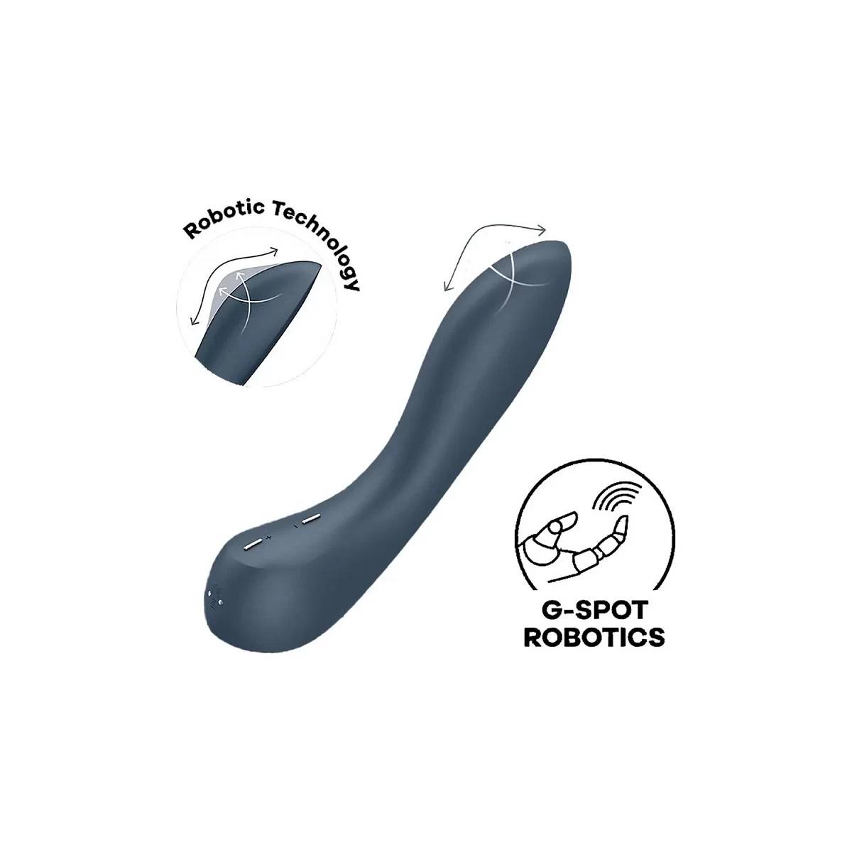 Вибратор Satisfyer G-Spot Wave 4, 21 см (синий)