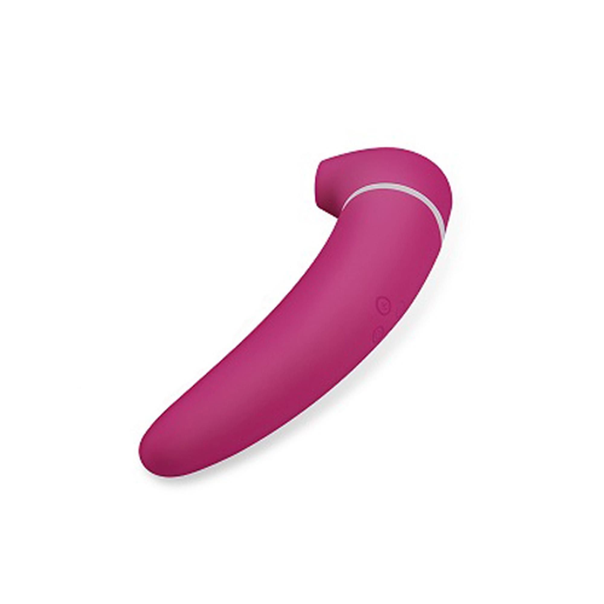 Вакуумный стимулятор клитора с вибрацией Lovetoy Toyz4Partner (розовый)