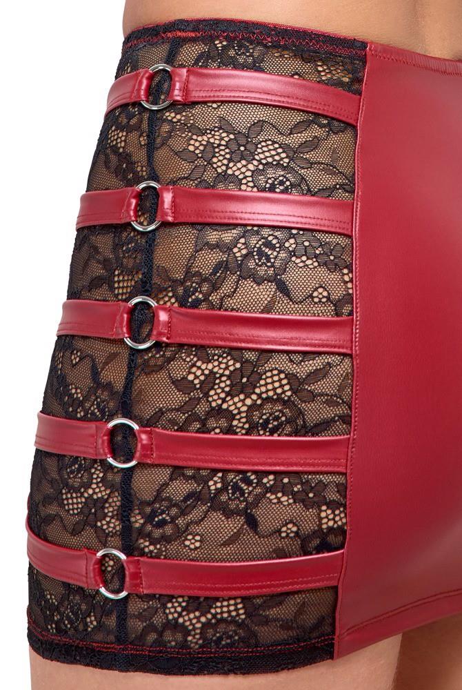 Комплект Cottelli Party Top & Skirt, M (красный)