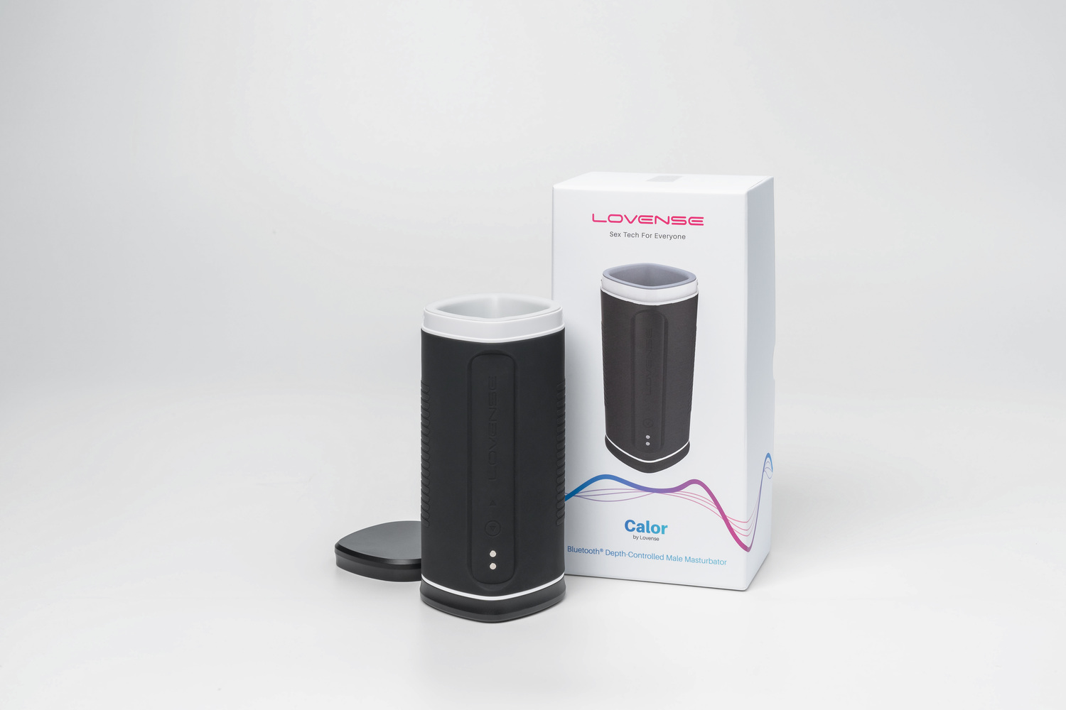 Masturbator Lovense Calor, 15,9 cm (czarny)