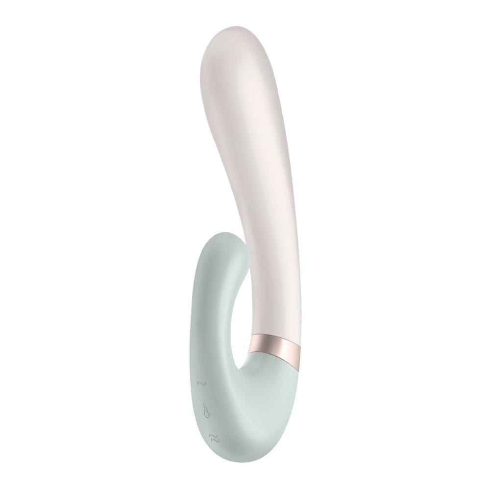 Вібратор-кролик Satisfyer Heat Wave, 20 см (м'ятний)