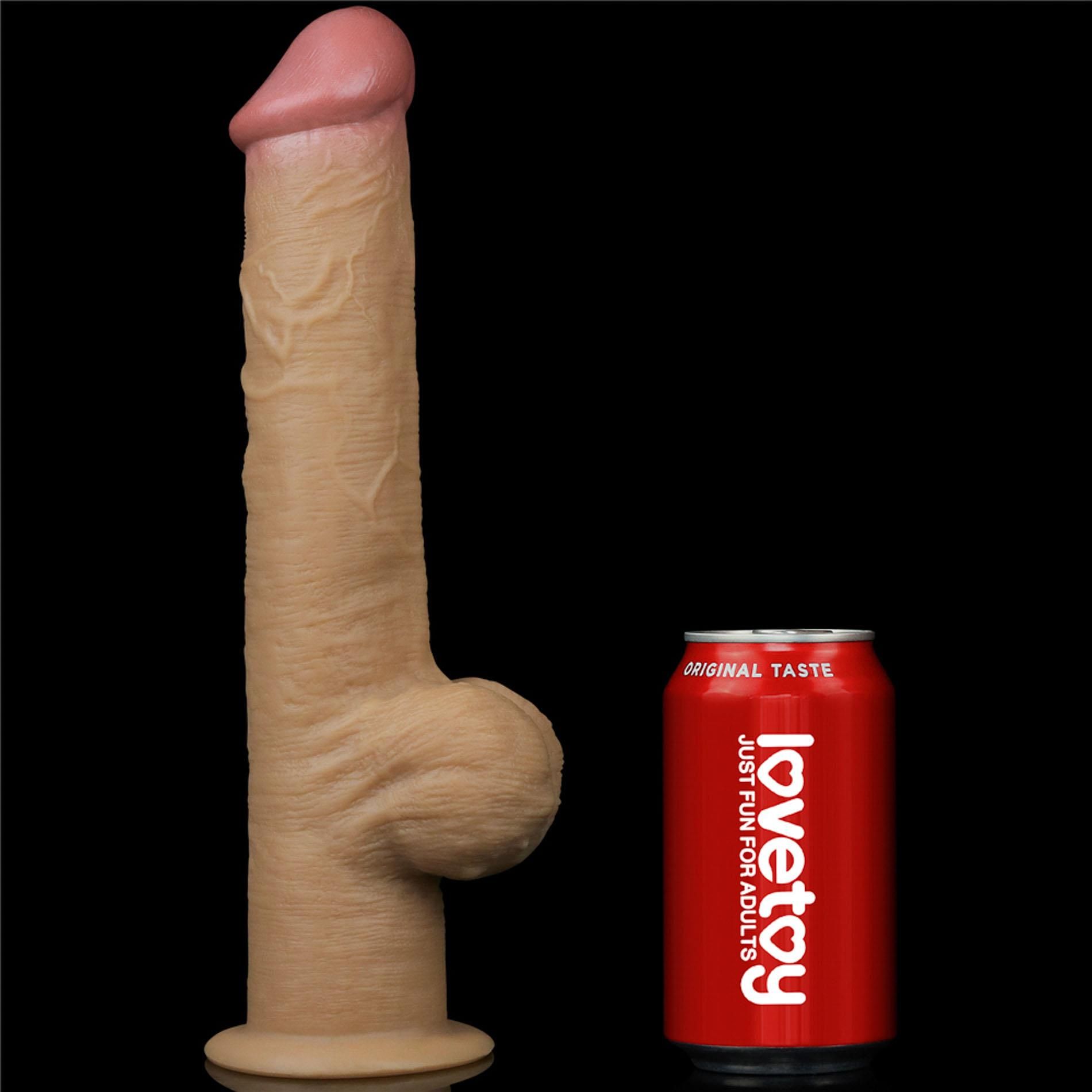 Фаллоимитатор Lovetoy Handle Cock 12.5'', 32.8 см (телесный)