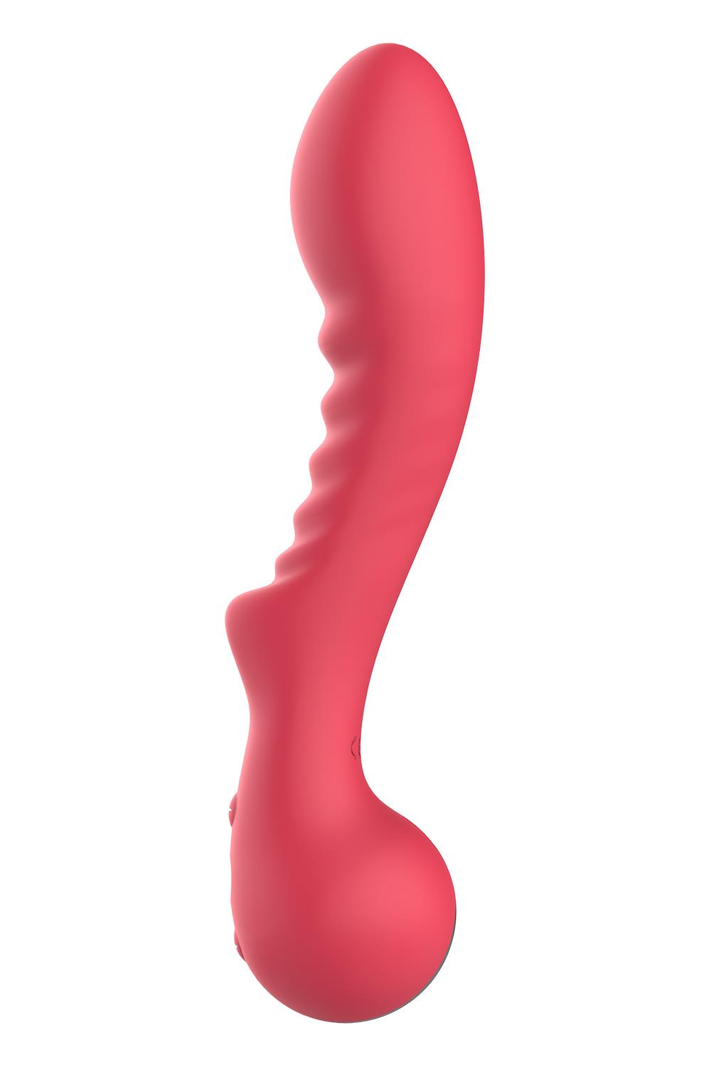 Вибратор Dream Toys Amour Aimee, 22 см (красный)