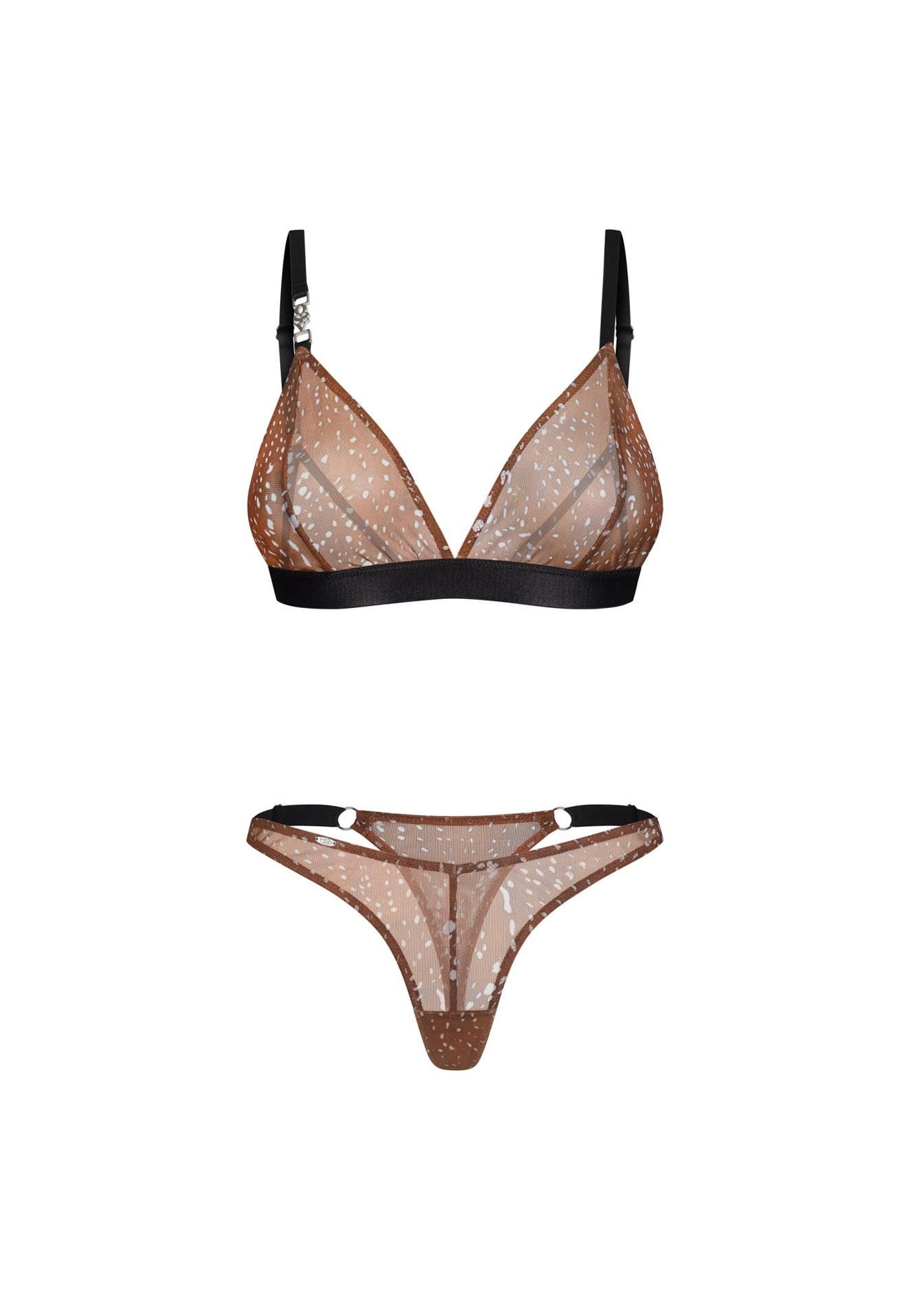 Комплект белья Obsessive Vixaria, S/M (мульти)