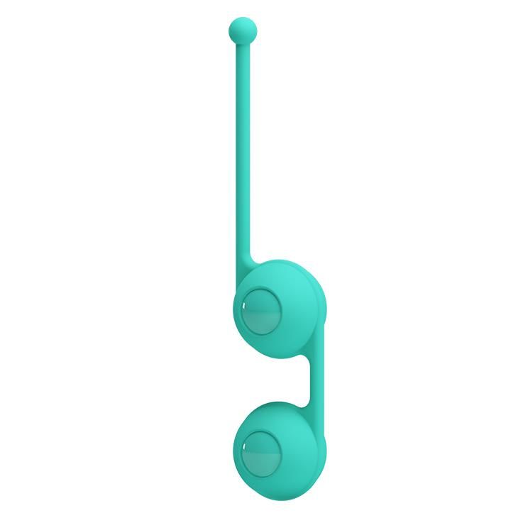 Вагинальные шарики Pretty Love Kegel Tighten Up Balls III, 17 см (мятный)