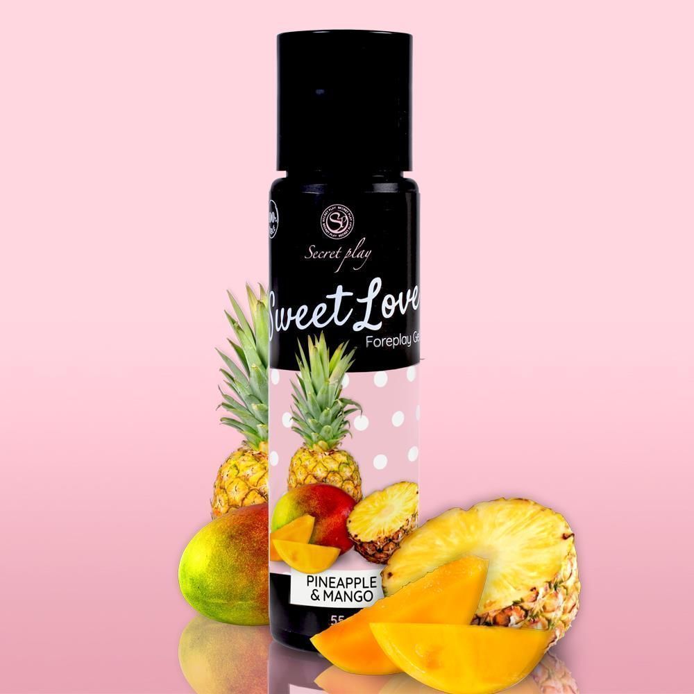 Оральный гель Secret Play Foreplay Gel Sweet Love ананас/манго, 55 мл