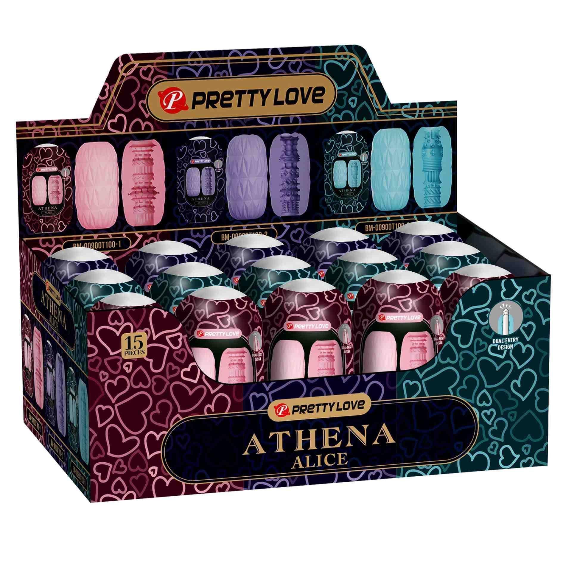 Pretty Love Athena Alice - Masturbator jajko, Multi, 6.7 cm