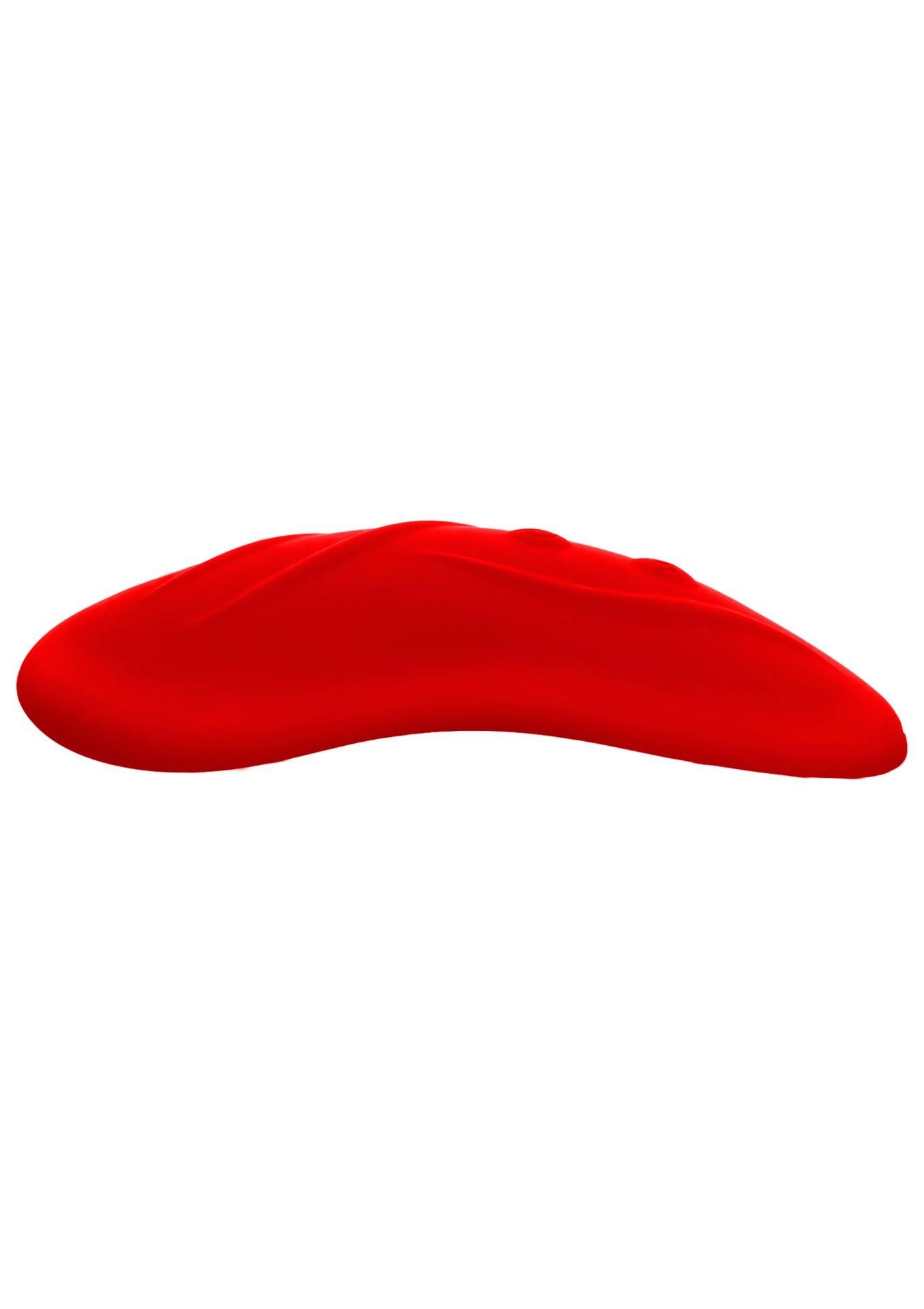 Вибратор в трусики Toy Joy Divine The Sensual Panty Pleaser, 9 см  (красный)