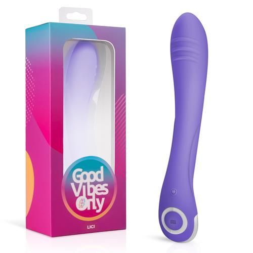 Вибратор Good Vibes Only Lici, 22,5 см (фиолетовый)