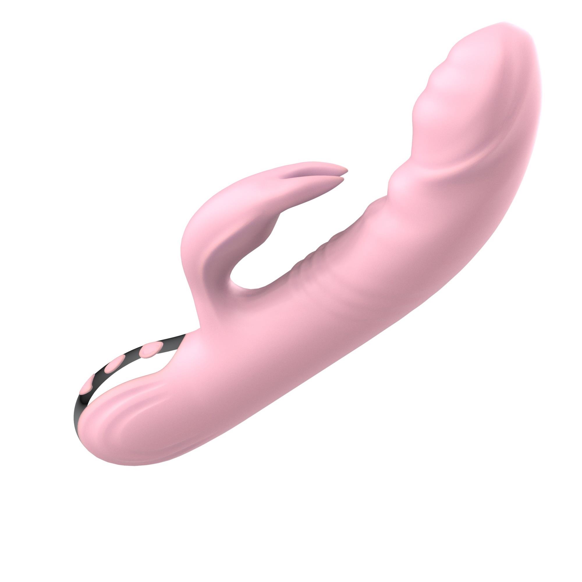 Вибратор-кролик B - Series Lyla Vibrator Michelle, 23 см (розовый)