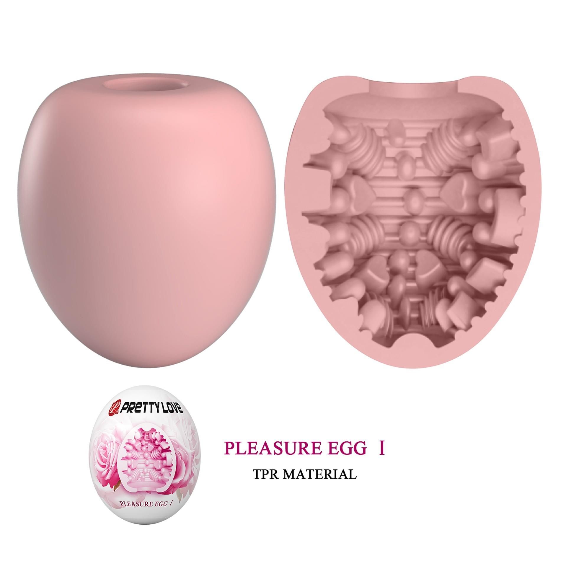 Мастурбатор яйце Pretty Love Pleasure Egg I (рожевий)