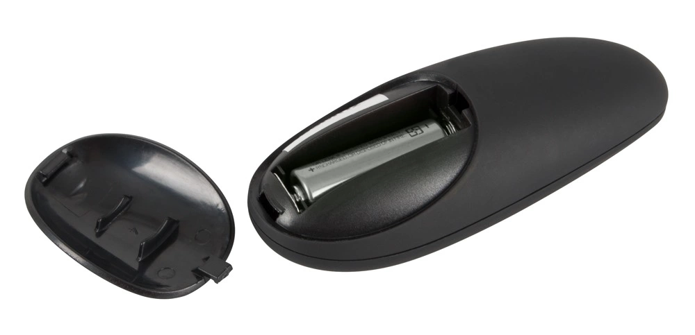 Korek analny Remote Controlled Vibro Plug, 12 cm (czarny)