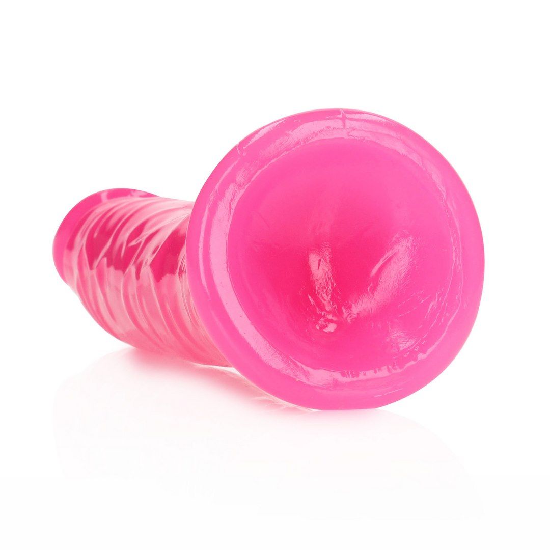 Dildo RealRock Slim Realistic 8'', 22 cm (różowy)
