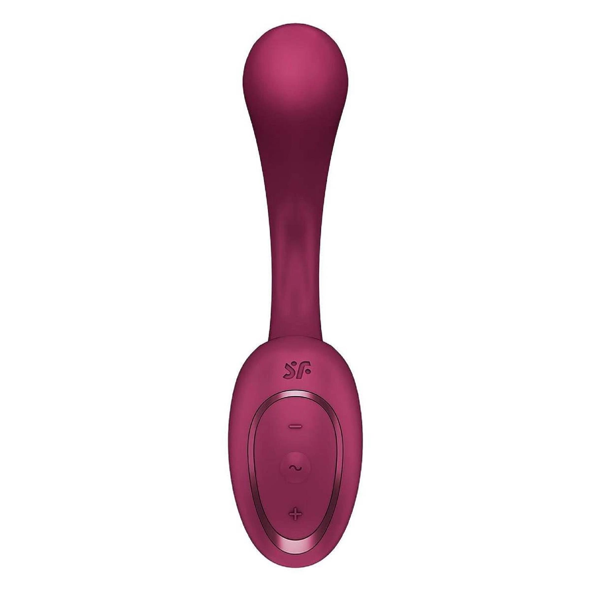 Вибратор Satisfyer G For Goddess 2, 18.8 см (бордовый)