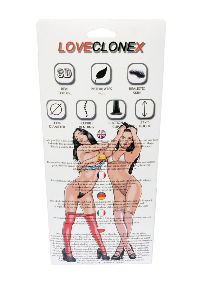 Фаллоимитатор B - Series Real Posejdon-Loveclonex 7,5", 21 см (телесный)