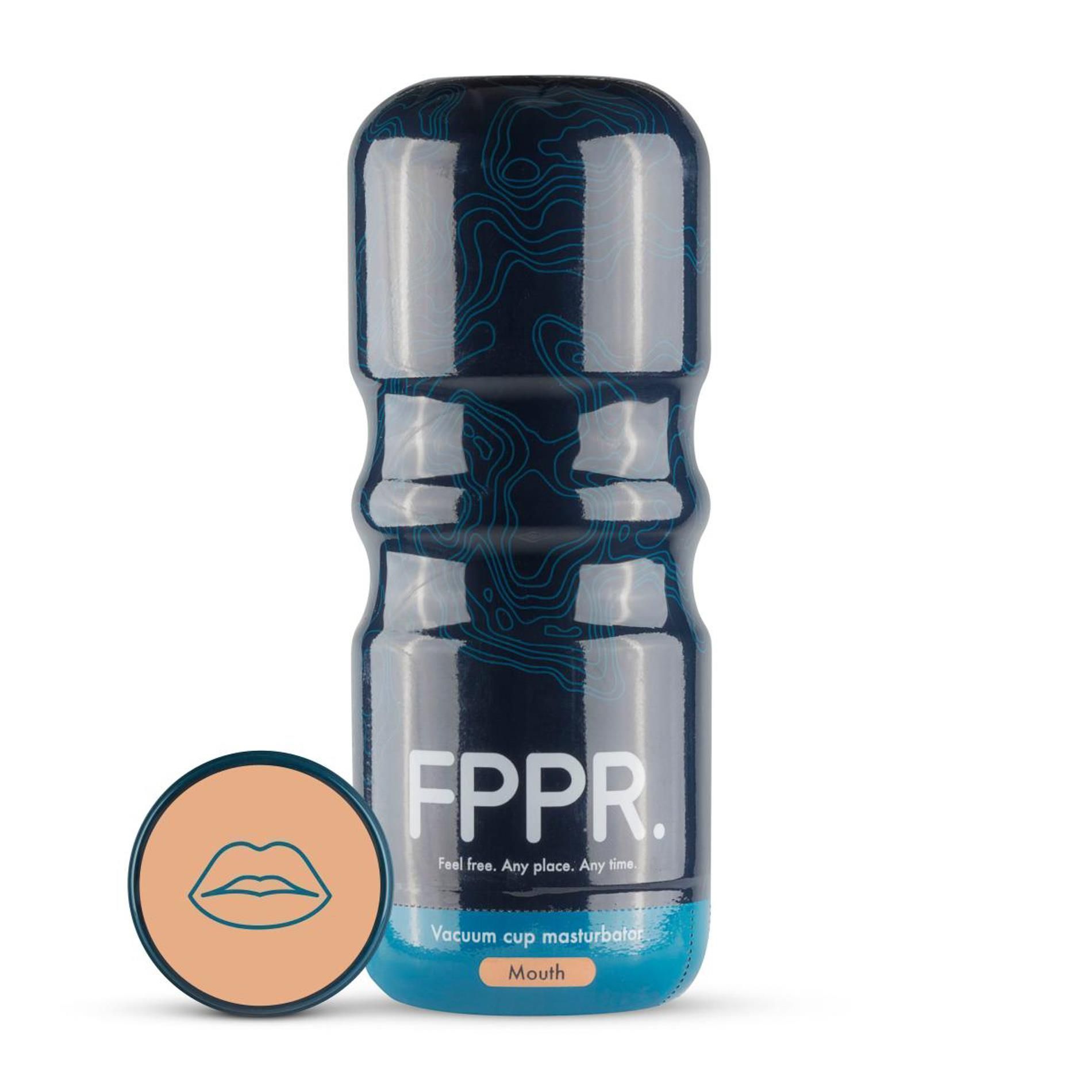 Мастурбатор FPPR Vacuum Cup Masturbator Mouth (коричневый)