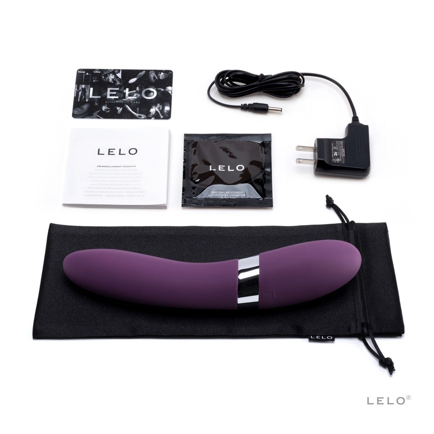 Вибратор Lelo Elise 2, 22 см (фиолетовый)