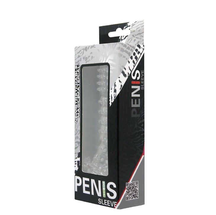 Насадка на пеніс Boss Series Sleeve, 14 см (прозорий)