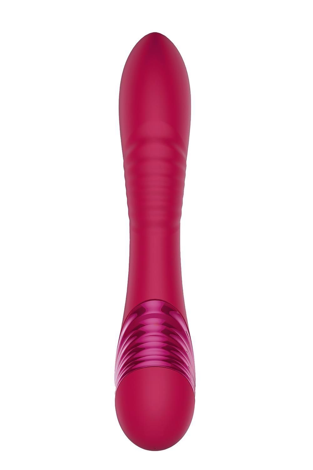 Вибратор Dream Toys Sparkling Cecilia, 20 см (красный)