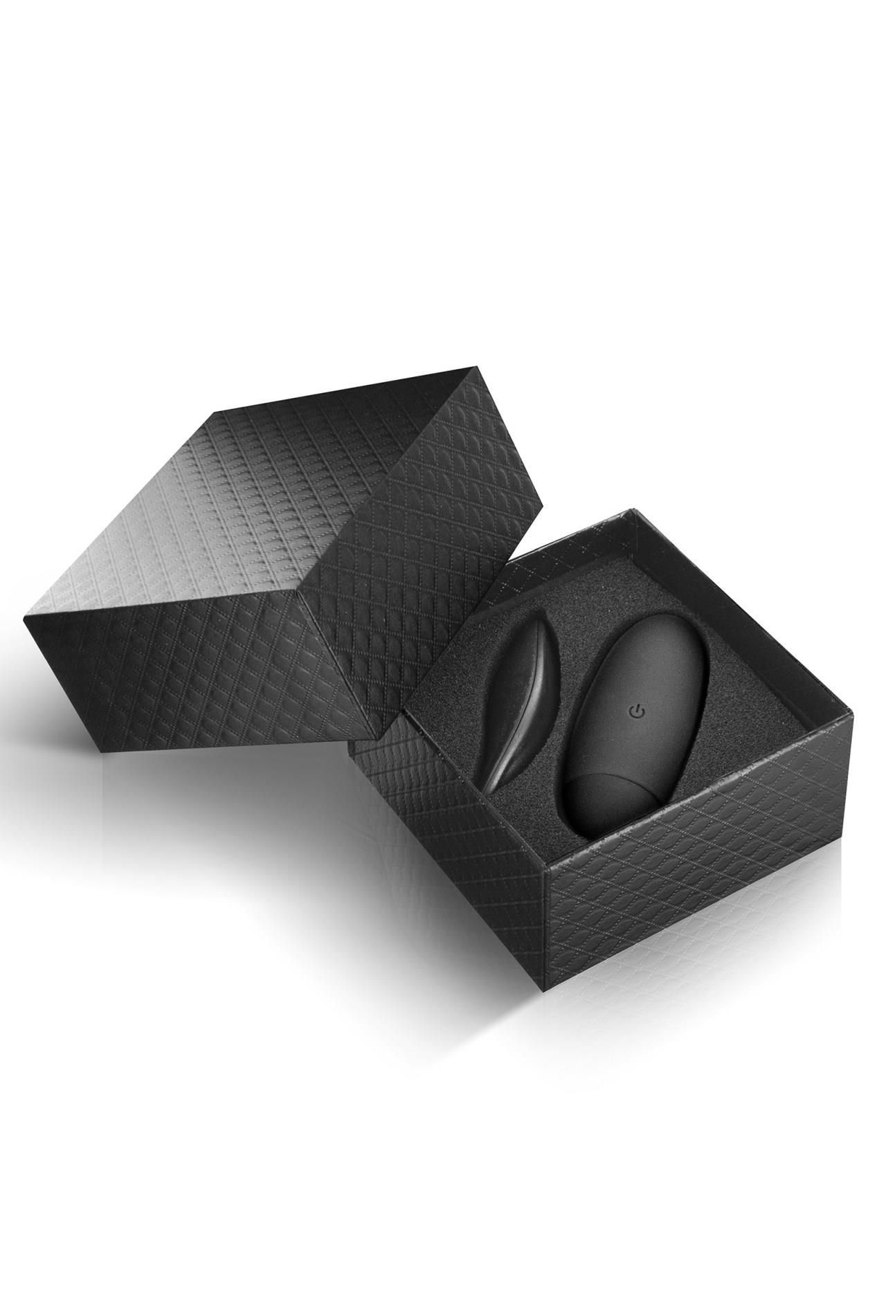 Виброяйцо Black Empire Egg My Empress, 8.7 см (черный)