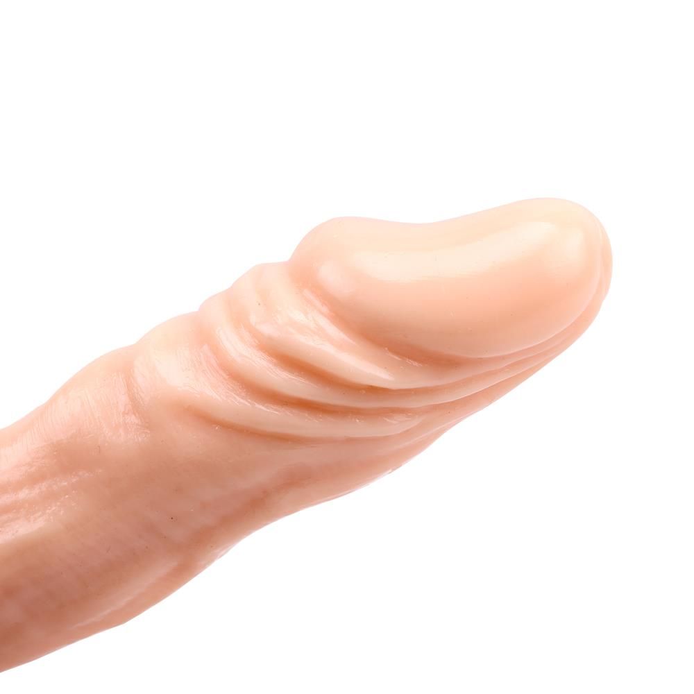 Вибратор Ballsy Super Cock James Deen 8.5", 21.5 см (телесный)
