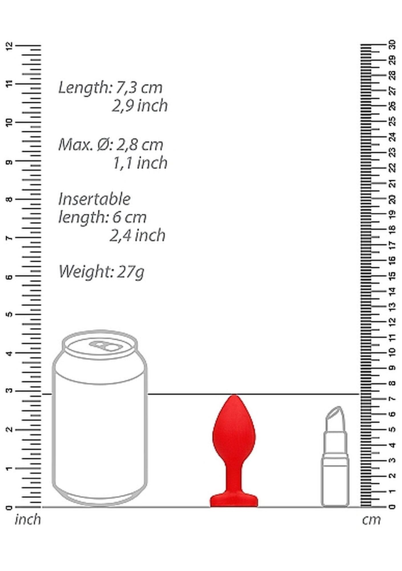 Ouch -, Czerwony, 7.3 cm