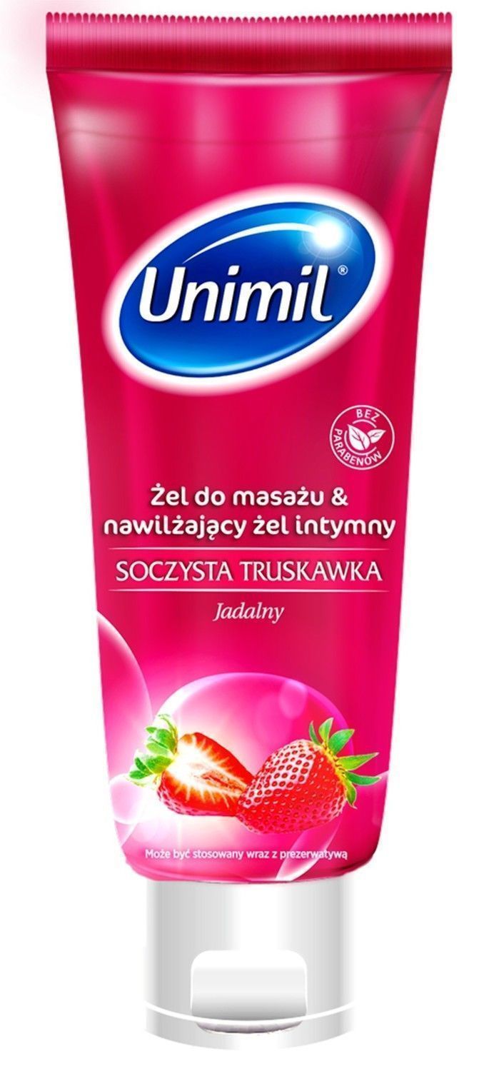Unimil Luscious Strawberry - Żel, Przezroczysty, 200 ml