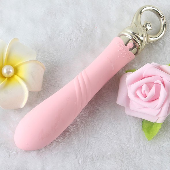Вибратор Zalo Courage Pre-Heating G-spot Massager, 20,6 см (розовый)