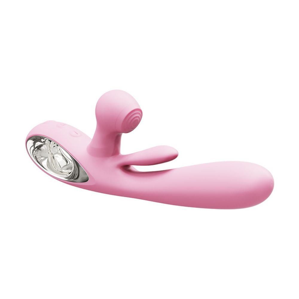 Wibrator królik B - Series Lyla Bliss Bunny, 19 cm (różowy)