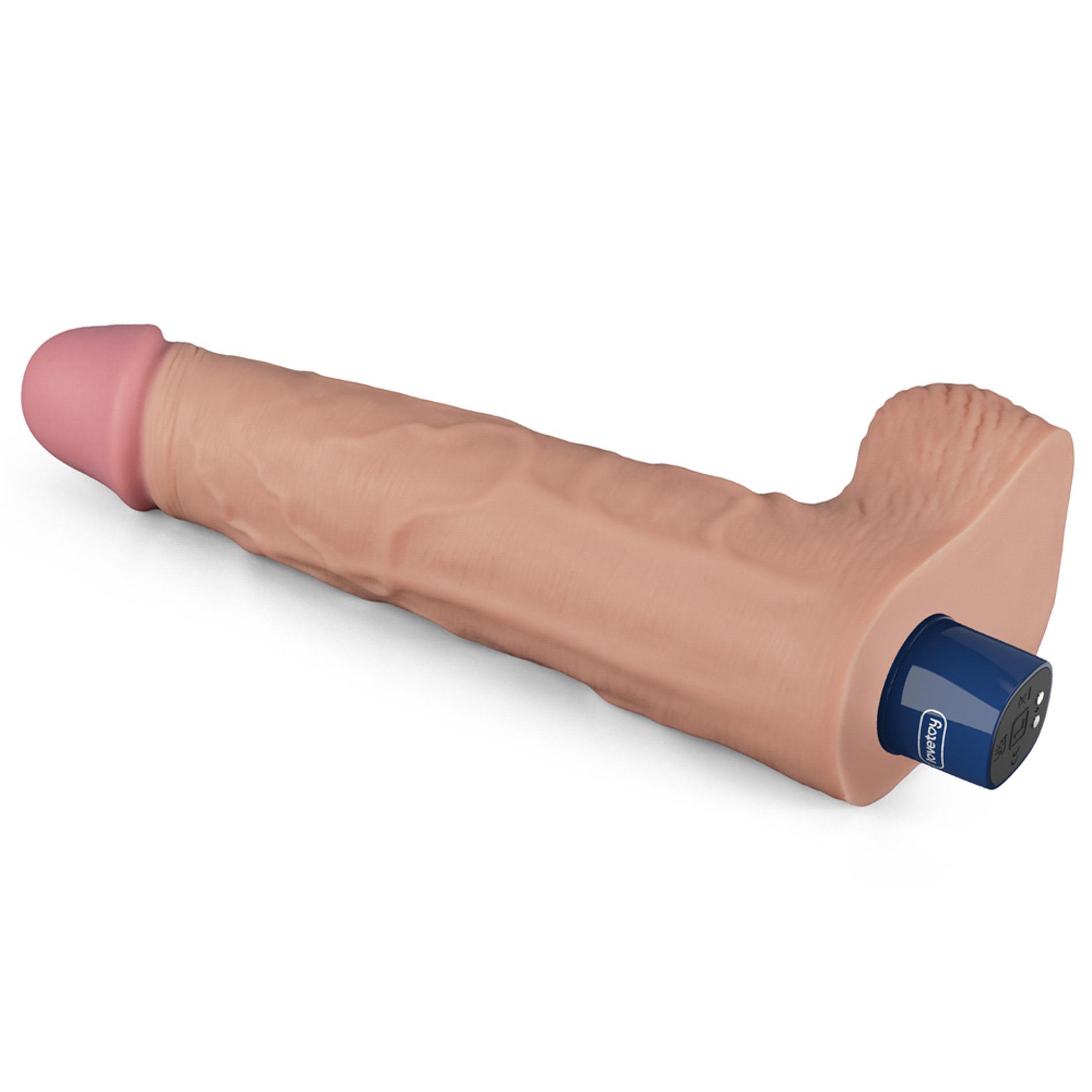 Вибратор Lovetoy Real Softee 10", 25.5 см (телесный)