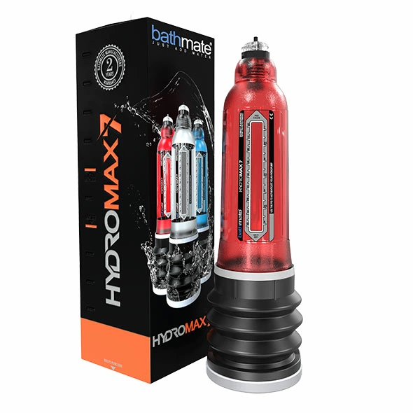 Помпа для пеніса Bathmate Hydromax7 Brilliant Red (червоний)