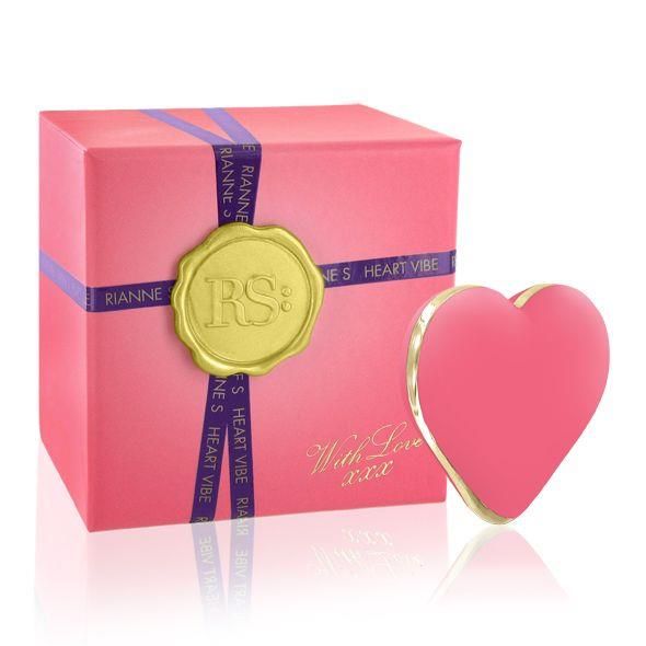 Вибратор Rianne S Heart, 5,5 см (розовый)