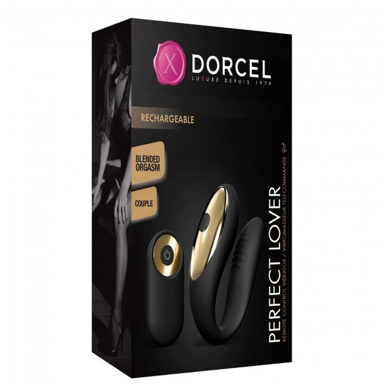 Wibrator dla par Dorcel Perfect Lover, 8 cm (czarny)