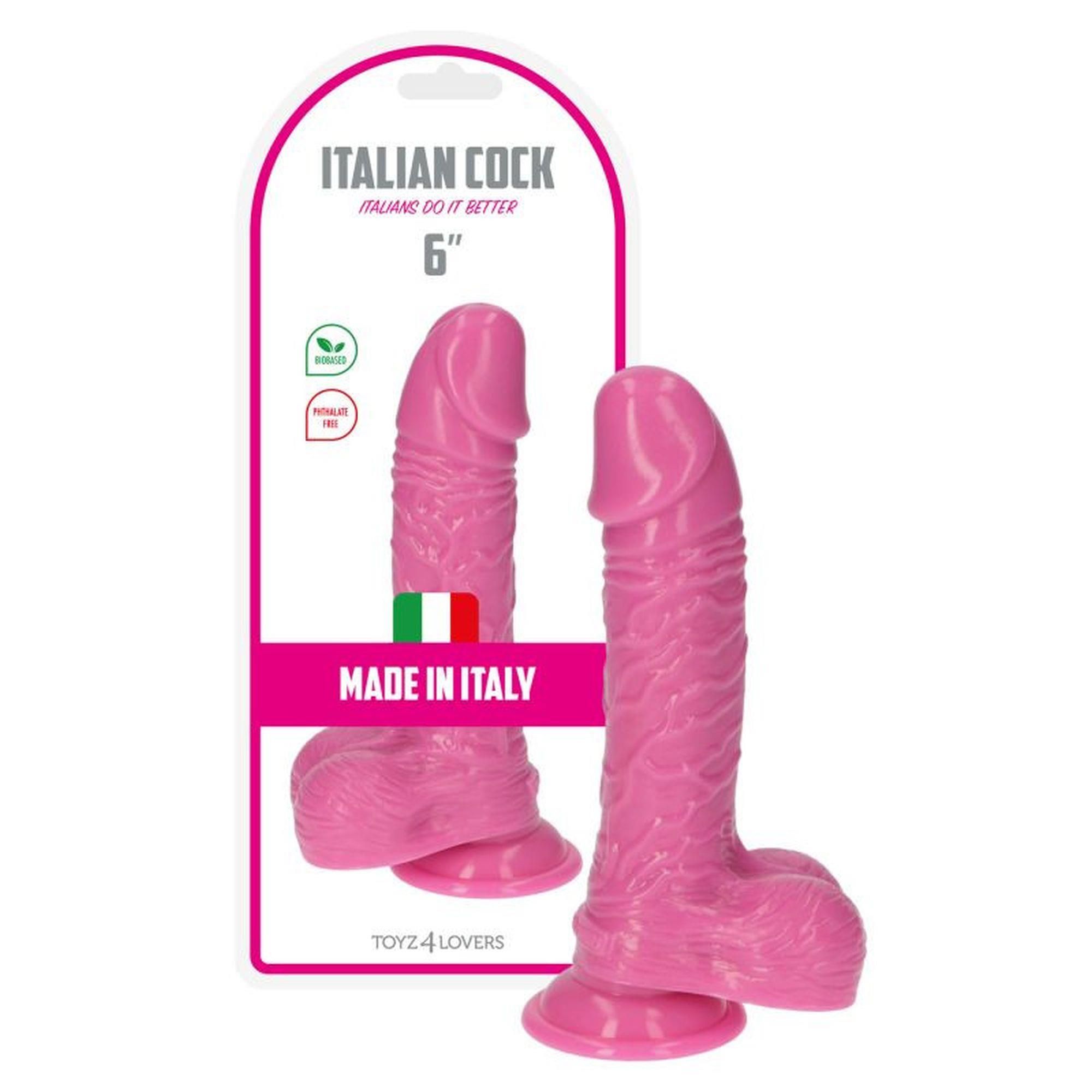 Фаллоимитатор Toyz4lovers Michelangelo, 16 см (розовый)