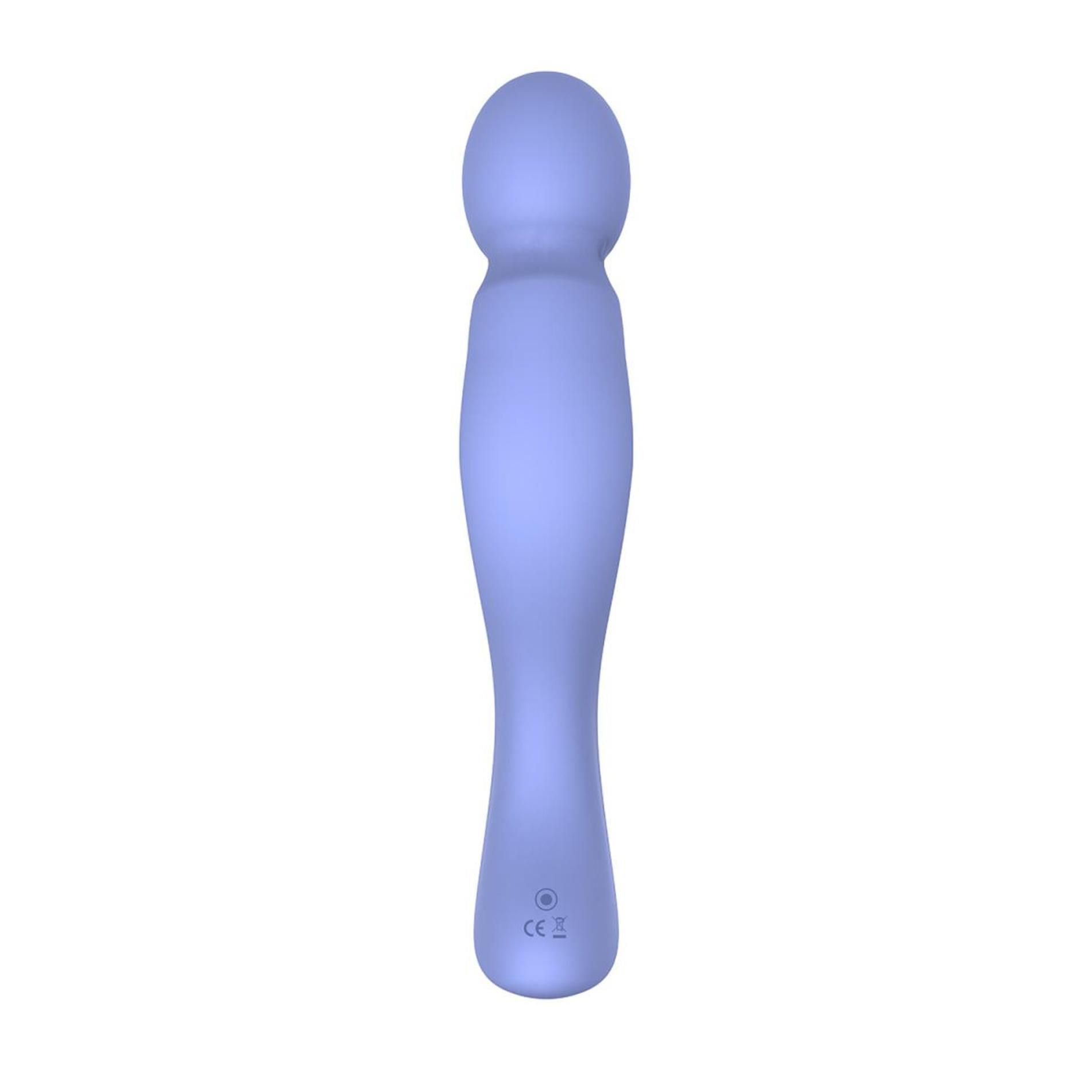 Вибромассажер Teazers Curved Wand, 20.3 см (сиреневый)