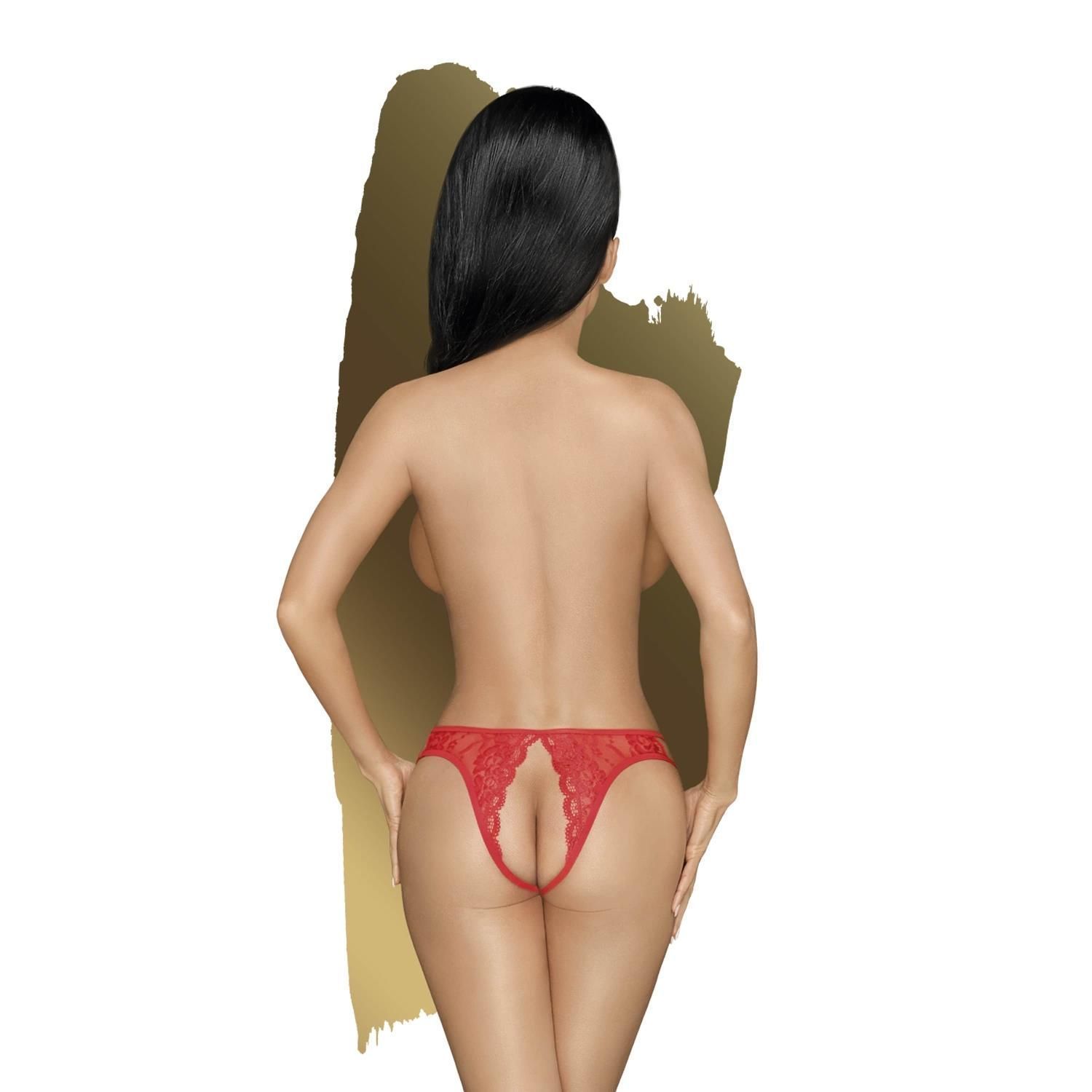 Трусики Penthouse Lingerie Naughty Valentine, S/M (красный)
