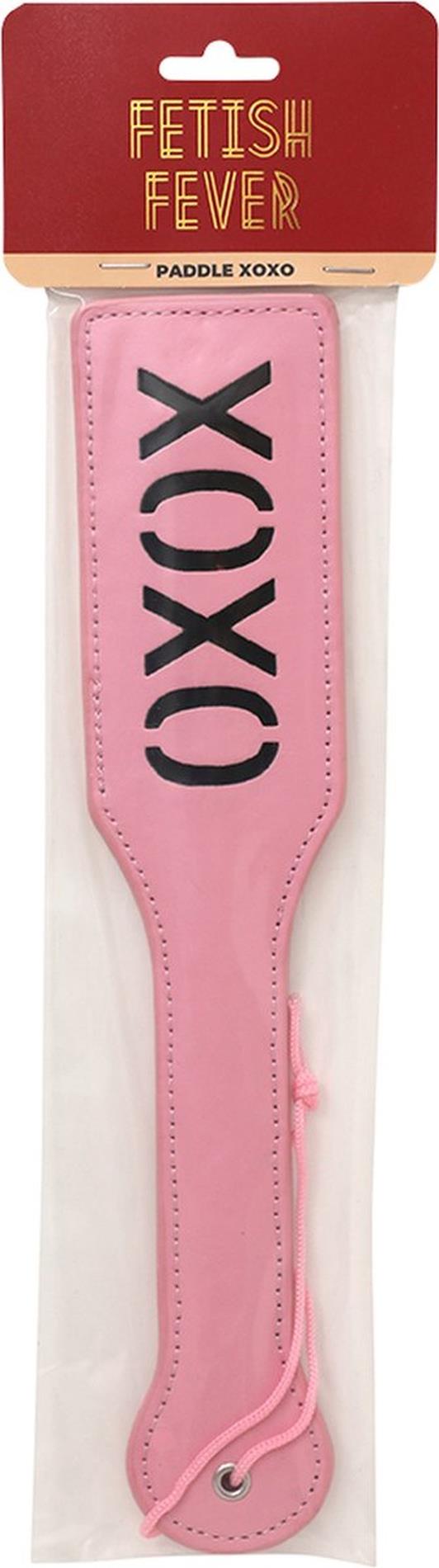 Шлепалка Fetish Fever XOXO, 30.5 см (розовый)