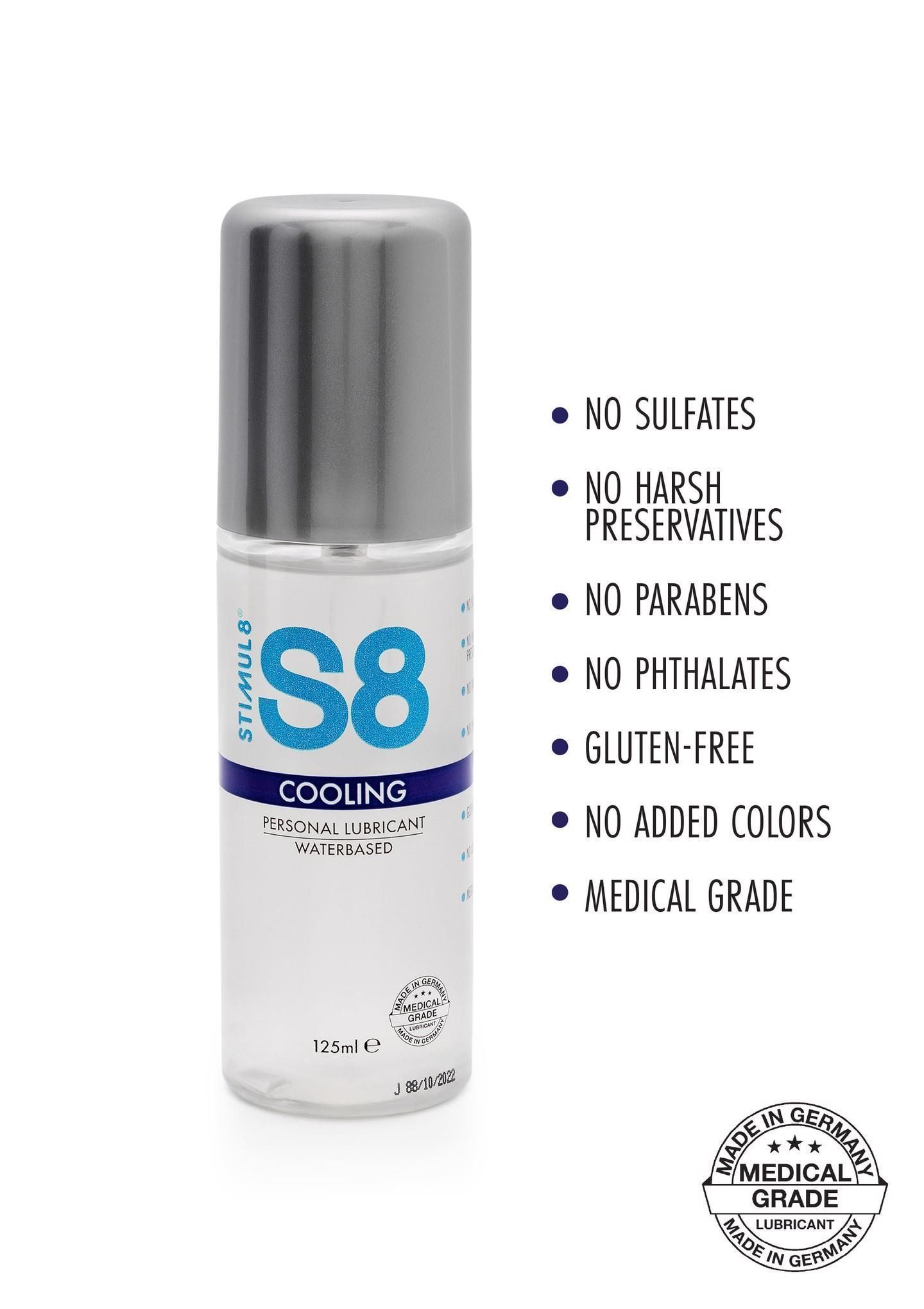 Лубрикант охлаждающий Stimul8 Cooling water based Lube, 125 мл
